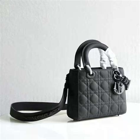 lady dior bag matte black small|lady dior tote large black.